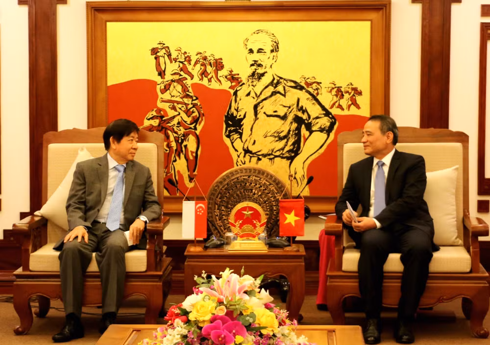 Vietnam - Singapour: renforcement de la coopération dans les transports ảnh 1