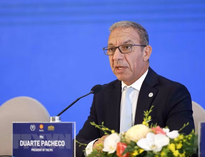 Créer un espace permettant aux jeunes d'améliorer la vie de chacun, selon le président de l'UIP ảnh 2 Créer un espace permettant aux jeunes d'améliorer la vie de chacun, selon le président de l'UIP ảnh 2