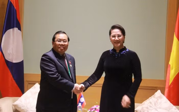 APPF-26 : la présidente de l’AN reçoit des parlementaires marocain, laotien et japonais ảnh 2