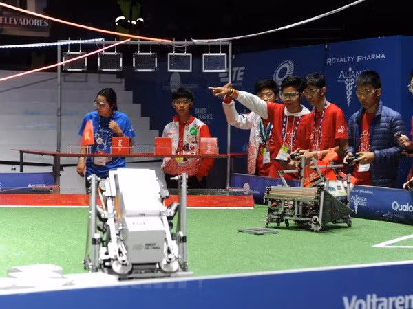 Tournoi international de robotique au Mexique : l’équipe vietnamienne se classe 12e ảnh 1 Tournoi international de robotique au Mexique : l’équipe vietnamienne se classe 12e ảnh 1
