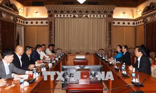 Une délégation la Chambre de commerce et d’industrie du Japon à Ho Chi Minh-Ville ảnh 1