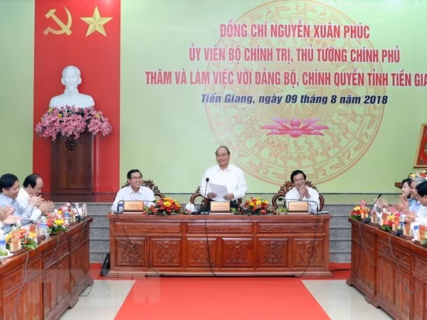 Le chef du gouvernement instaure cinq piliers pour l’économie de Tien Giang ảnh 1