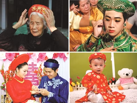 Giap Nhât, le village des turbans traditionnels ảnh 2