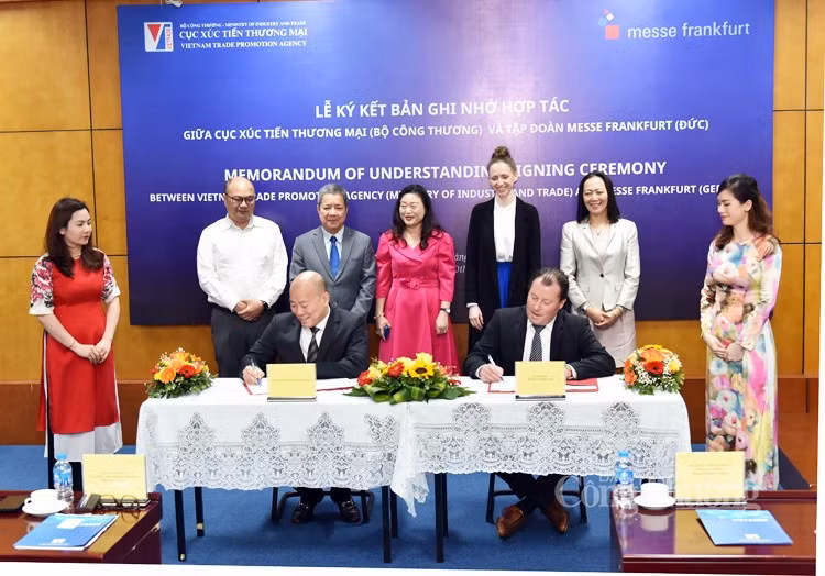 Renforcement de la coopération dans la promotion du commerce ảnh 1
