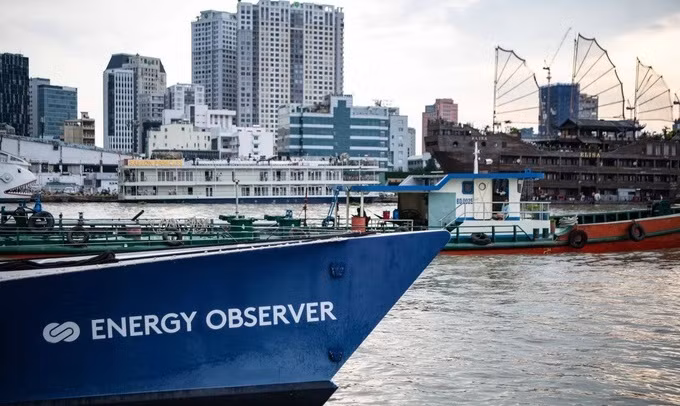 Le Vietnam, nouvelle escale du navire à zéro émission Energy Observer ảnh 1 Le Vietnam, nouvelle escale du navire à zéro émission Energy Observer ảnh 1