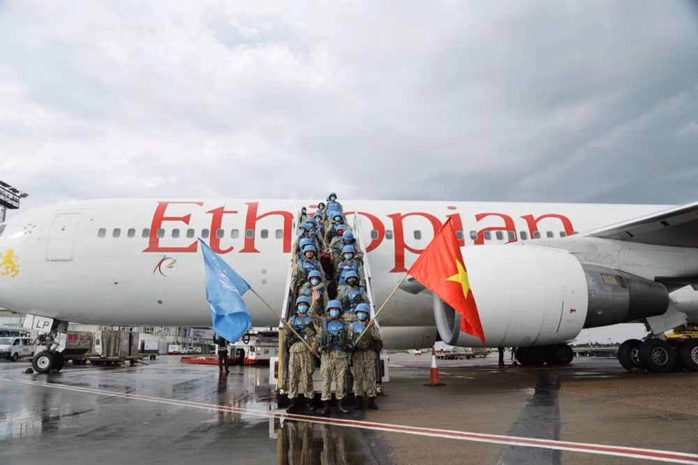 Maintien de la paix: l’Unité de génie militaire n°1 arrive à Abyei ảnh 1