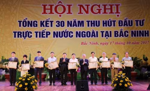 Bac Ninh, l’une des premières provinces pour l'accueil des IDE ảnh 1 Bac Ninh, l’une des premières provinces pour l'accueil des IDE ảnh 1