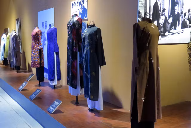 Exposition sur l'Ao dai au Musée des femmes du Sud ảnh 2 Exposition sur l'Ao dai au Musée des femmes du Sud ảnh 2