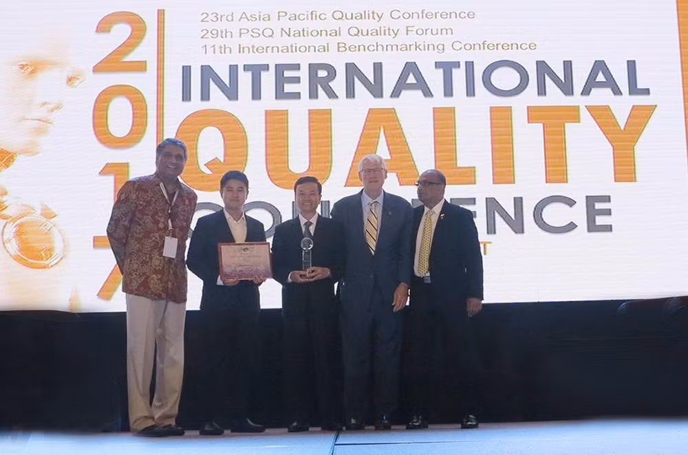 ​Quatre entreprises vietnamiennes primées aux Prix de la qualité de l’Asie-Pacifique 2014 ảnh 1