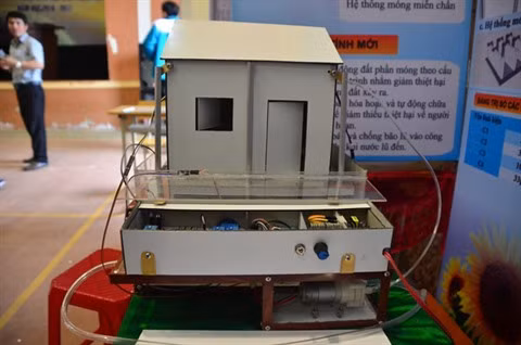 Une maison parasismique conçue par un jeune Vietnamien ảnh 2 Une maison parasismique conçue par un jeune Vietnamien ảnh 2