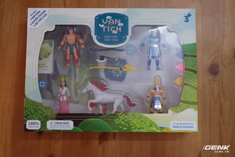 Les personnages légendaires vietnamiens dans les rayons de jouets pour enfants ảnh 1 Les personnages légendaires vietnamiens dans les rayons de jouets pour enfants ảnh 1