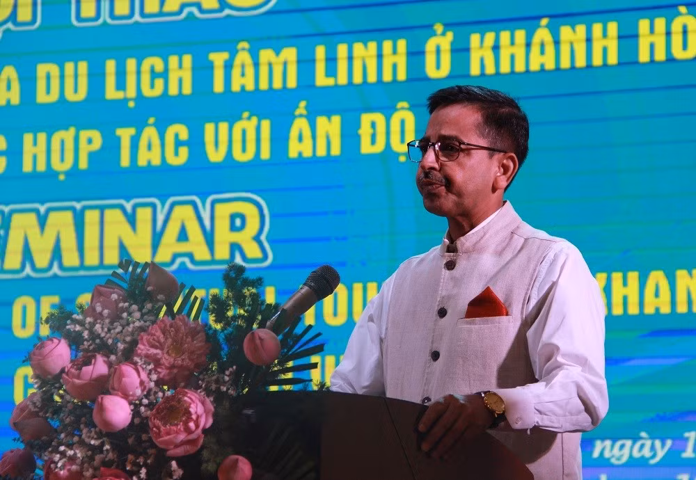 Promotion des valeurs culturelles du tourisme spirituel à Khanh Hoa dans la coopération avec l'Inde ảnh 1 Promotion des valeurs culturelles du tourisme spirituel à Khanh Hoa dans la coopération avec l'Inde ảnh 1