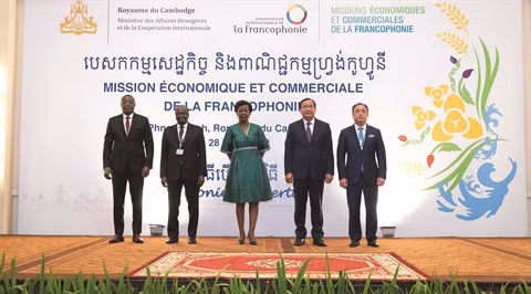 Forum économique de haut niveau à Phnom Penh ảnh 1