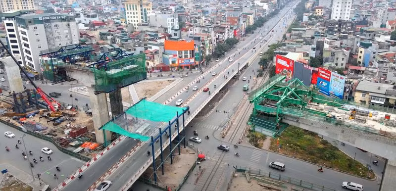 Hanoï accélère les travaux des projets clés ảnh 1 Hanoï accélère les travaux des projets clés ảnh 1