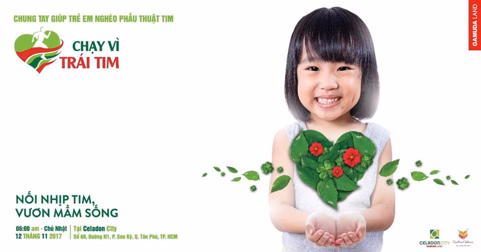 "Course pour le coeur 2017" en faveur des enfants atteints de cardiopathie congénitale ảnh 1 "Course pour le coeur 2017" en faveur des enfants atteints de cardiopathie congénitale ảnh 1