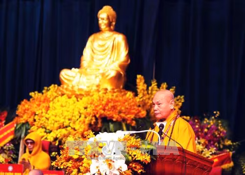 Le 8e Congrès national de l’Église bouddhique du Vietnam s’ouvre à Hanoi ảnh 3