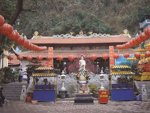 À Ha Long, la pagode de Long Tiên cultive son originalité ảnh 1 À Ha Long, la pagode de Long Tiên cultive son originalité ảnh 1