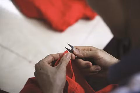 Le village de couture des tuniques de Trach Xa, l’empire du mâle ảnh 5