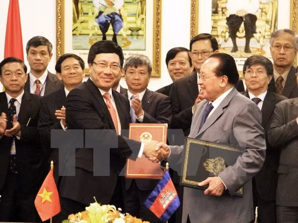 La 14e session du Comité mixte Vietnam-Cambodge ảnh 1
