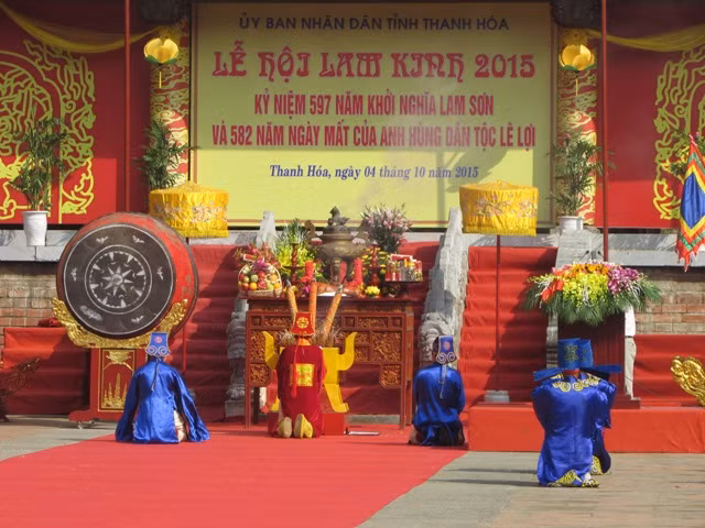 La fête Lam Kinh 2015 dans la province de Thanh Hoa ảnh 3