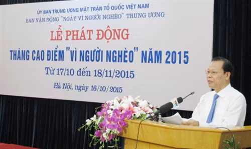 Lancement du Mois pour les pauvres ảnh 1