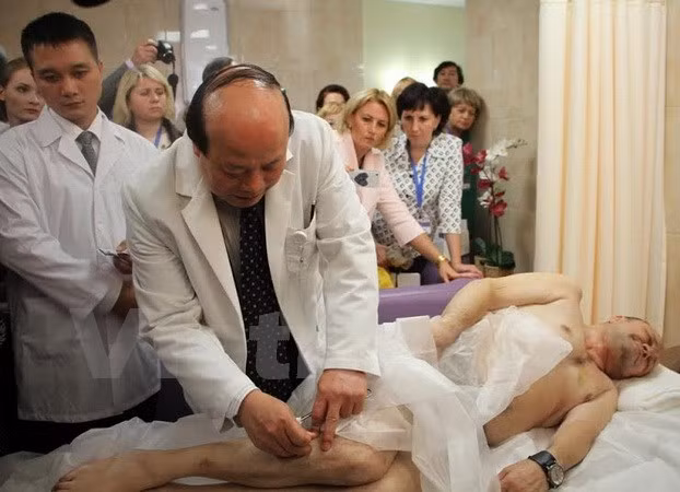 Colloque sur l’acupuncture vietnamienne à Moscou ảnh 1 Colloque sur l’acupuncture vietnamienne à Moscou ảnh 1