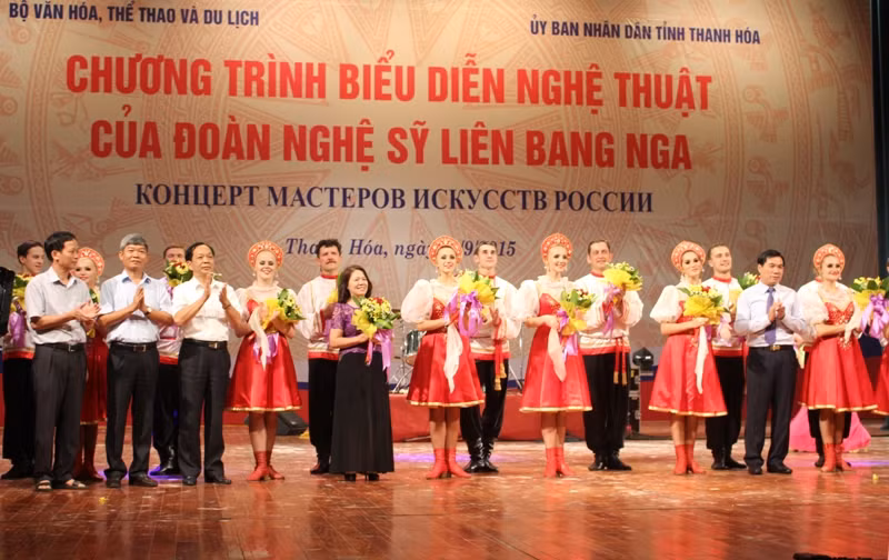 Un spectacle russe à Thanh Hoa ảnh 1 Un spectacle russe à Thanh Hoa ảnh 1