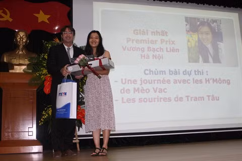 Remise des prix du concours «Jeunes Reporters Francophones» ảnh 1