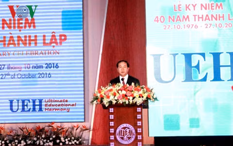 L’Université d’Economie de HCM-Ville souffle ses 40 bougies ảnh 1