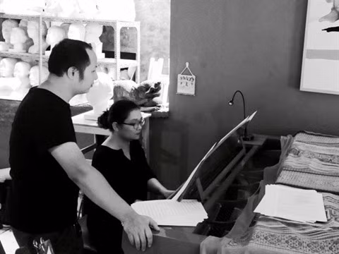 Mariage mélodieux entre le piano et le «chèo» ảnh 2