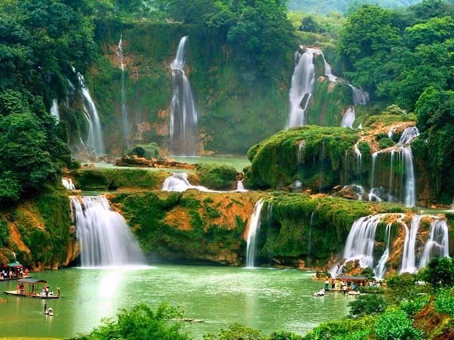 Randonnée à la cascade de Ban Giôc, un chef-d’œuvre de la nature ảnh 4