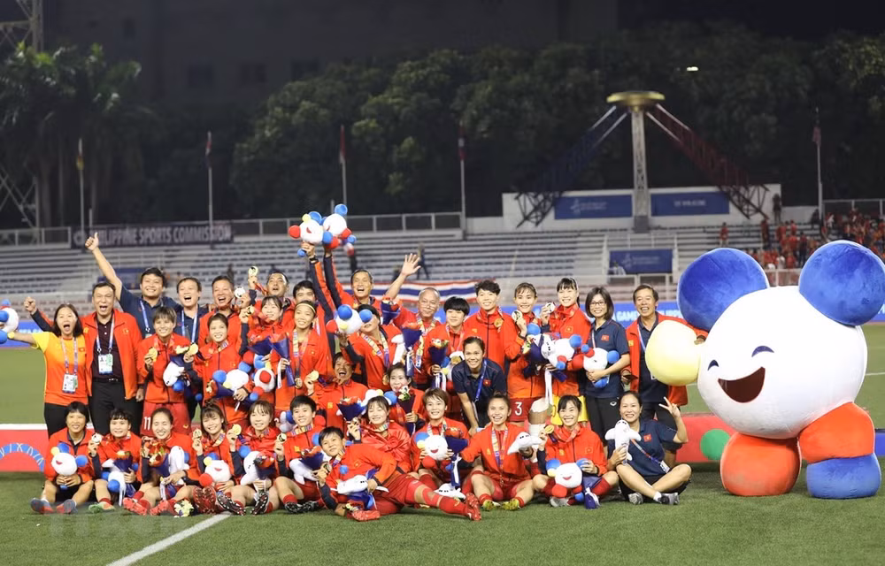 SEA Games 30: la vice-présidente adresse ses félicitations à la délégation vietnamienne ảnh 1 SEA Games 30: la vice-présidente adresse ses félicitations à la délégation vietnamienne ảnh 1