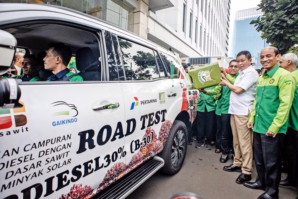 L'Indonésie commencera à utiliser à titre d'essai du biodiesel B40 en mars prochain ảnh 1