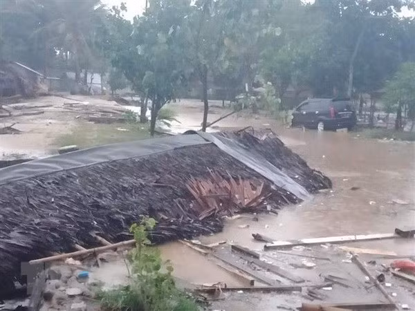Tsunami : les dirigeants vietnamiens adressent des condoléances à l'Indonésie ảnh 1