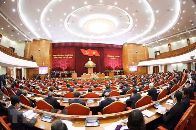 La première journée du 9e Plénum du CC du PCV ảnh 1