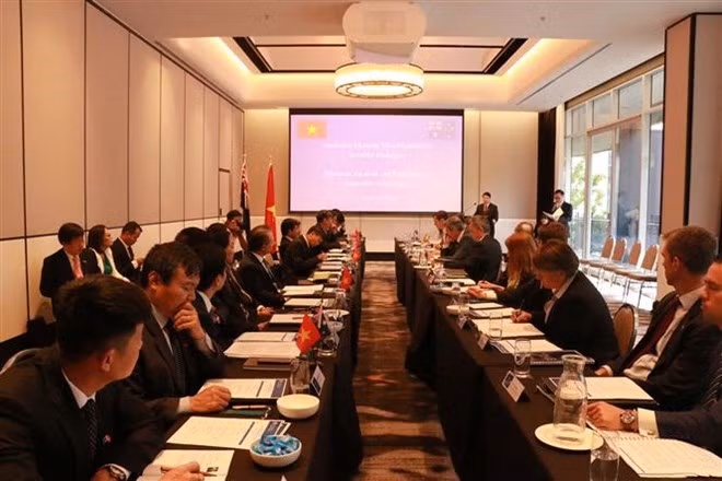Vietnam et Australie: premier dialogue sur la sécurité au niveau de vice-ministre ảnh 1
