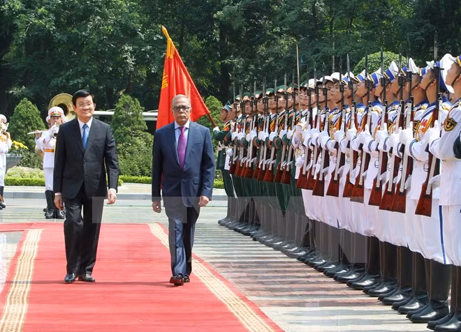 Déclaration commune Vietnam-Bangladesh ảnh 1 Déclaration commune Vietnam-Bangladesh ảnh 1