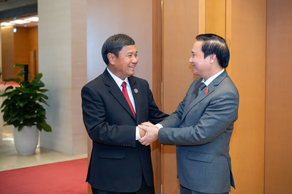 Les Assemblées nationales du Vietnam et du Laos consolident leurs liens ảnh 2