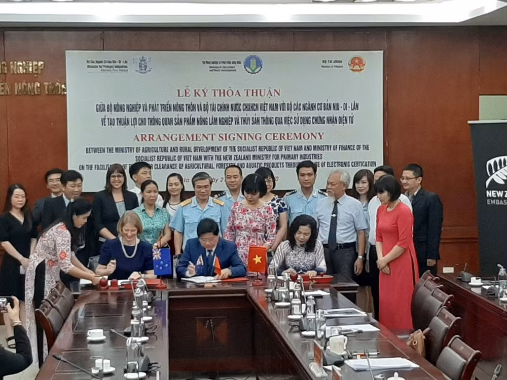 Vietnam-Nouvelle-Zélande: utilisation d'e-Cert dans le dédouanement des produits agricoles ảnh 1
