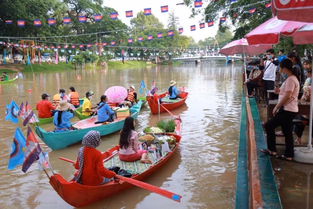 Cambodge: plus de 1,4 million de touristes enregistrés au cours des cinq jours de congés ảnh 1