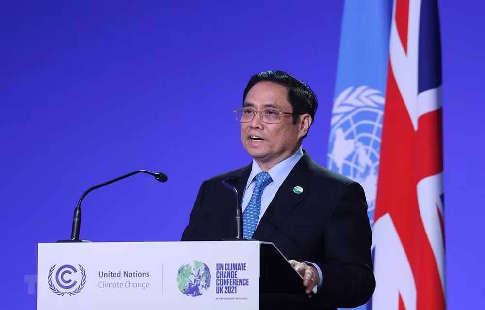 COP26: le Premier ministre Pham Minh Chinh au sommet sur le climat ảnh 1 COP26: le Premier ministre Pham Minh Chinh au sommet sur le climat ảnh 1