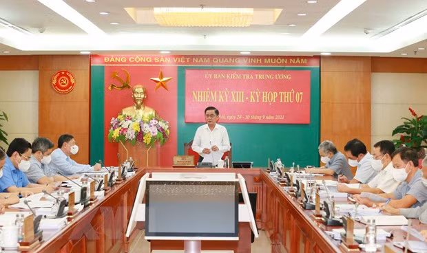 Réunion de la Commission de contrôle du Comité central du Parti ảnh 1