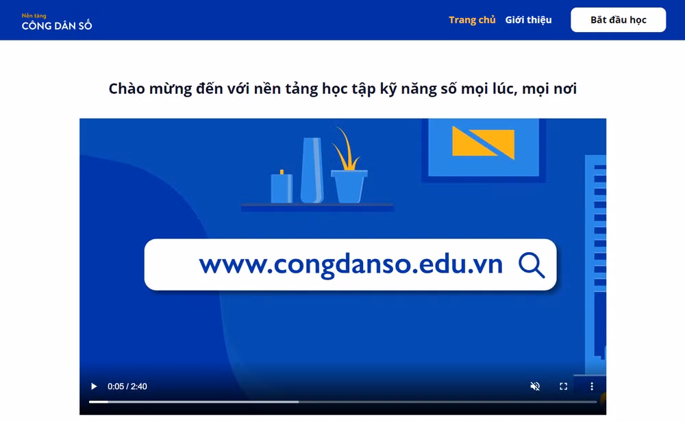 Lancement d'une plateforme d'apprentissage en ligne ouverte à tous (OK-5/9) ảnh 1