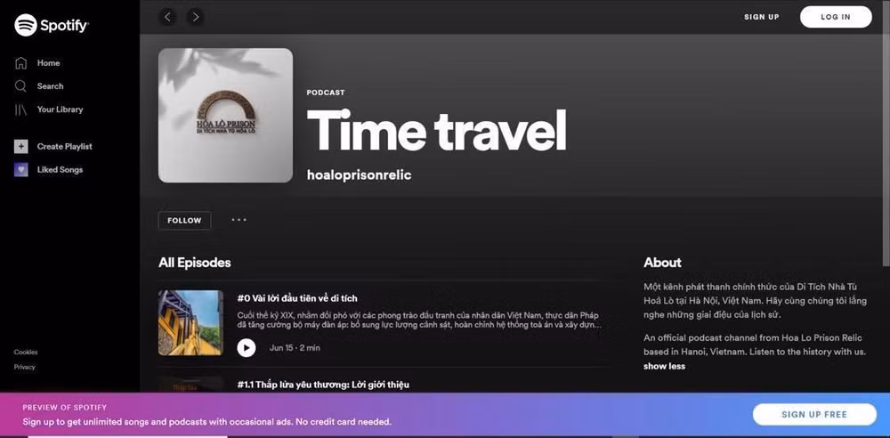 Un podcast dédié à l’ancienne prison de Hoa Lo sur Spotify ảnh 1