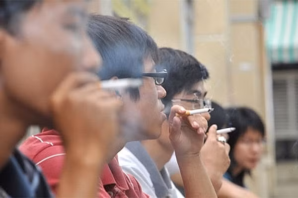 Le Vietnam dans le top 15 mondial en termes de nombre d'hommes fumeurs adultes ảnh 1