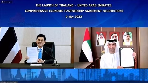 La Thaïlande et les Émirats arabes unis nourrissent de grands espoirs pour le premier pacte commercial ảnh 1
