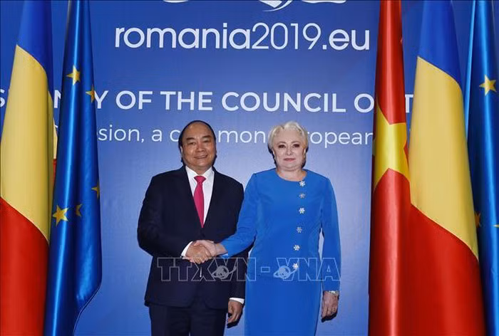 Déclaration commune Vietnam - Roumanie ảnh 1