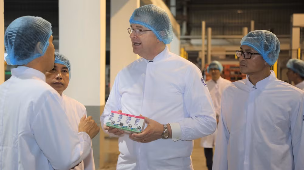 L’ambassadeur des Etats-Unis salue la coopération entre Vinamilk et ses partenaires américains ảnh 1