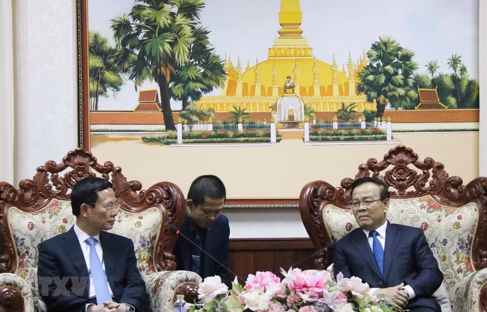 Les responsables laotiens apprécient la coopération Vietnam-Laos en matière d'information ảnh 1