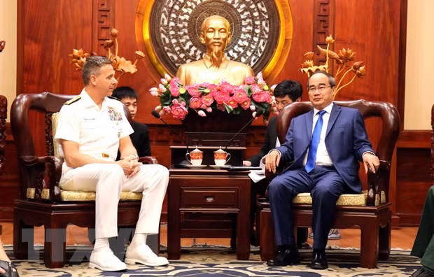 Le chef du commandement américain pour l’Indo-Pacifique à Ho Chi Minh-Ville ảnh 1